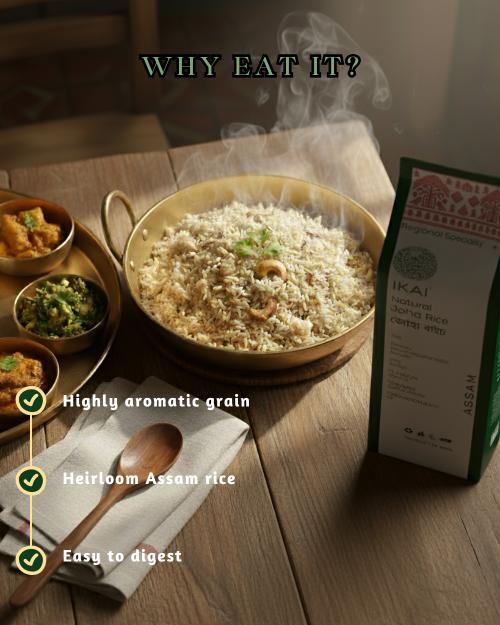 IKAI Organic Natural Joha Rice 