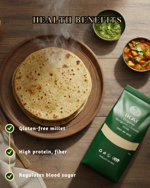 IKAI Organic Sorghum/Jowar Atta 