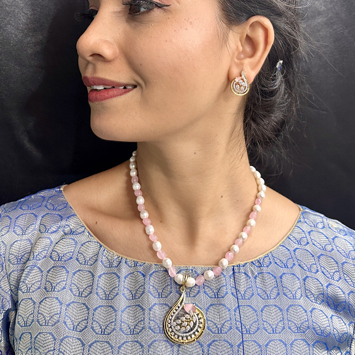 J Pearls Radiant Reverie Pearl Necklace Set J Pearls