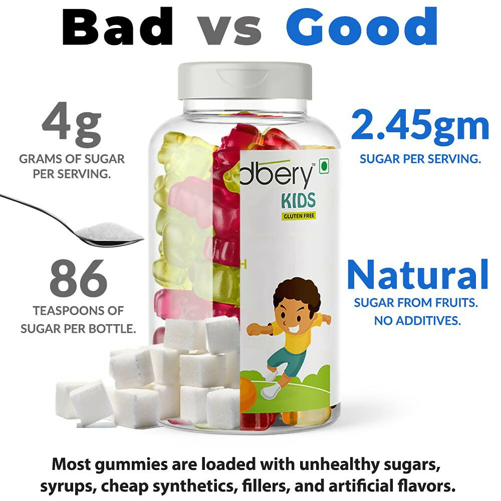 Meadbery Kids Calcium With Vitamin D Gummy 