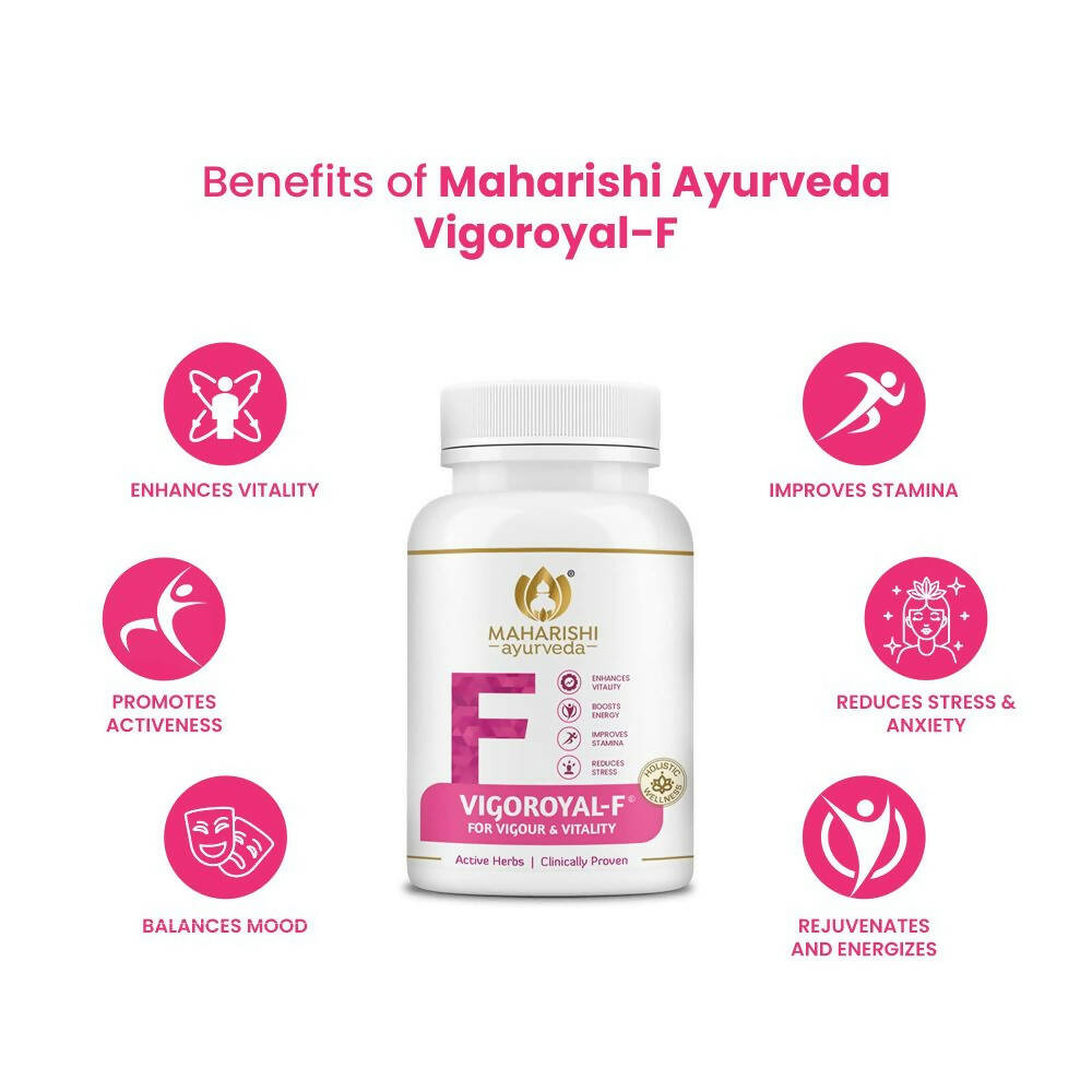 Maharishi Ayurveda Vigoroyal-F Tablets for Women 