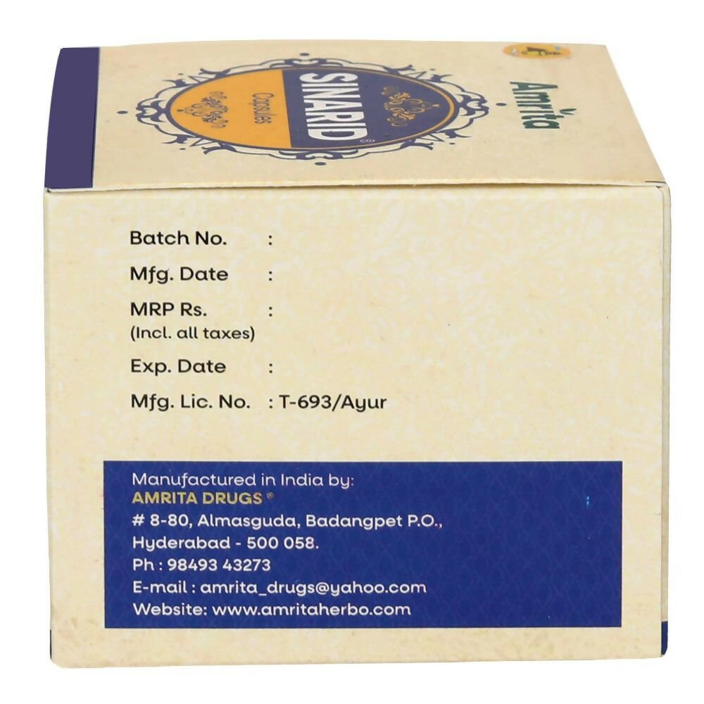 Amrita Sinarid Capsules - Grab2buy
