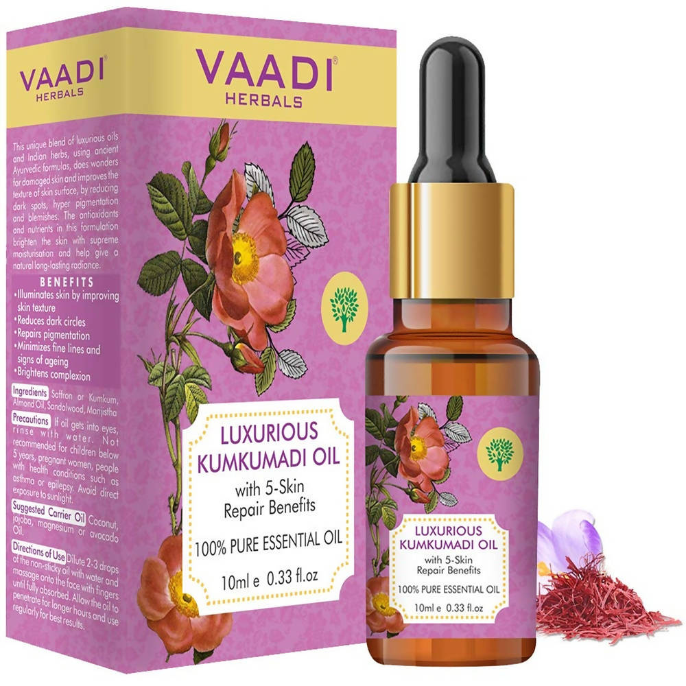 Vaadi Herbals Luxurious Kumkumadi Oil  Grab2Buy Vaadi Herbals Grab2Buy