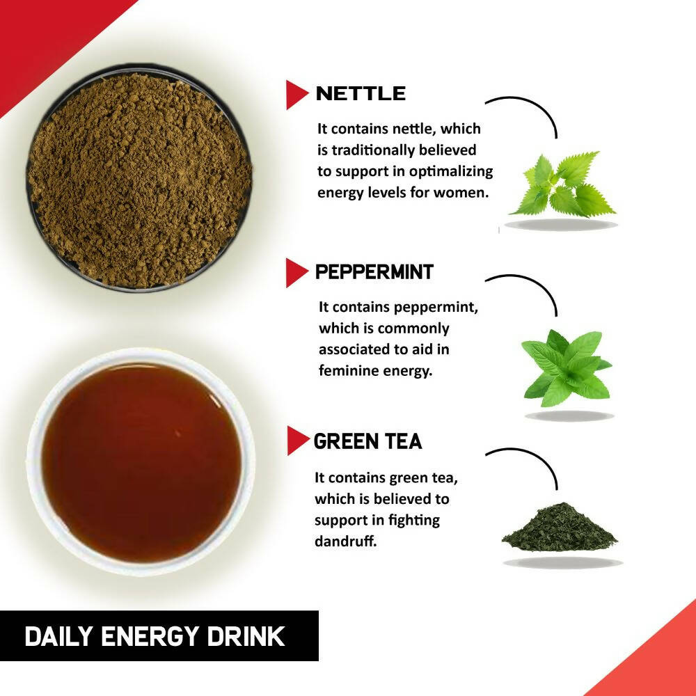 Justvedic Daily Energy Drink Mix 