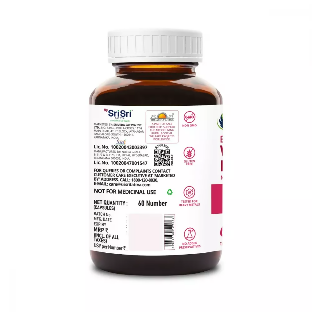 Sri Sri Tattva Supasupp SupaSupp Evening Primrose Oil Capsules - Women's Health Genie India