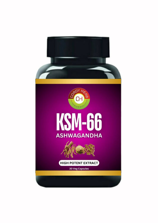 Cordy Herb KSM 66 Ashwagandha Veg Capsules