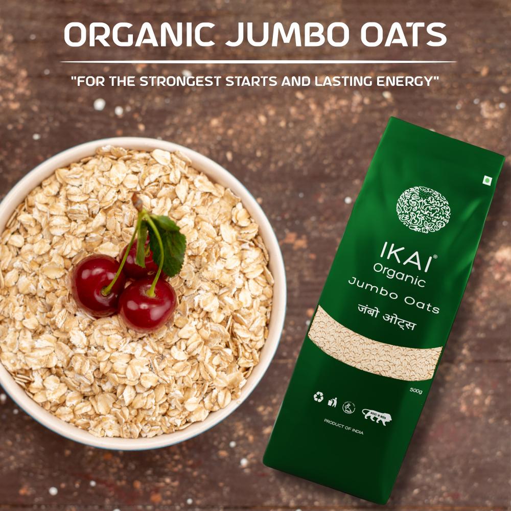 IKAI Organic Jumbo Oats 