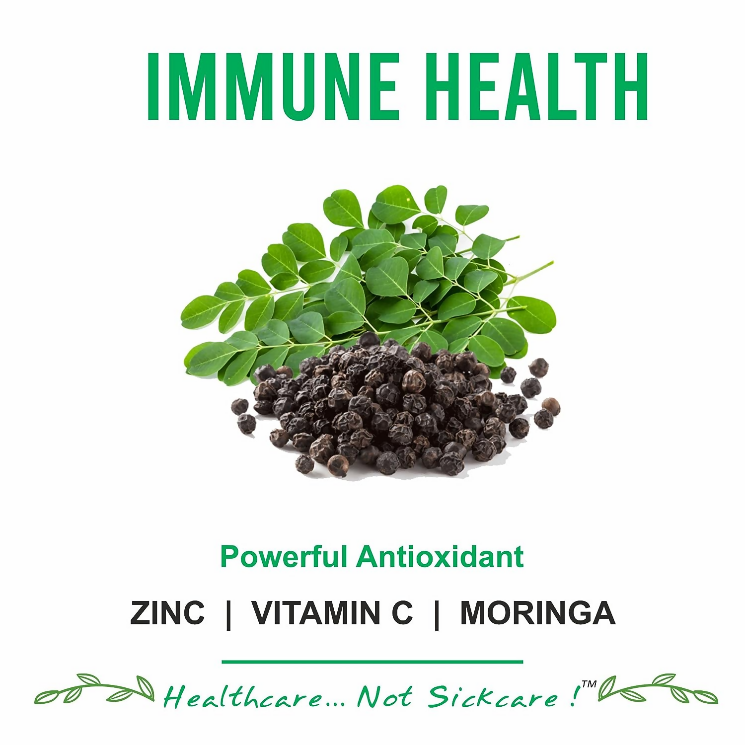 Bliss Welness Moringa Biopiperine Tablets 