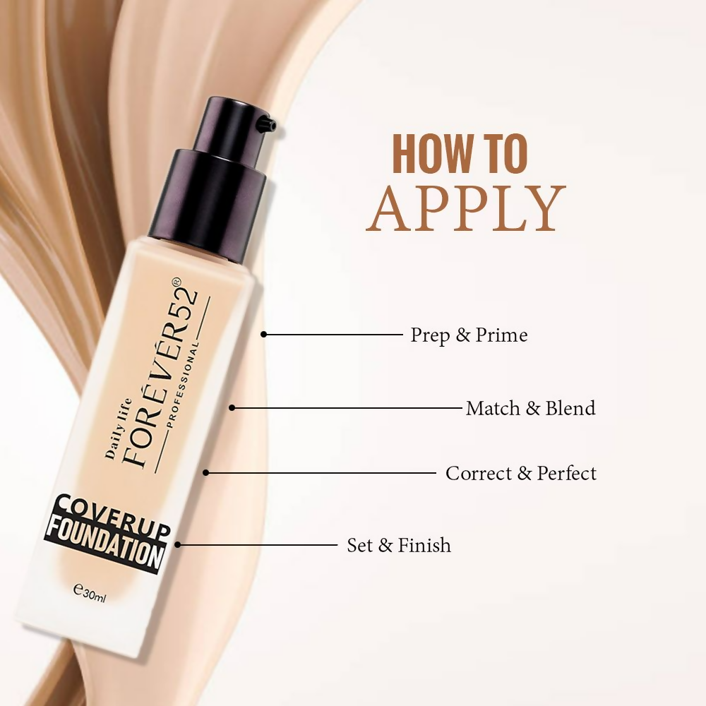 Daily Life Forever52 Coverup Foundation - FCU20.5 | Swadesiicart
