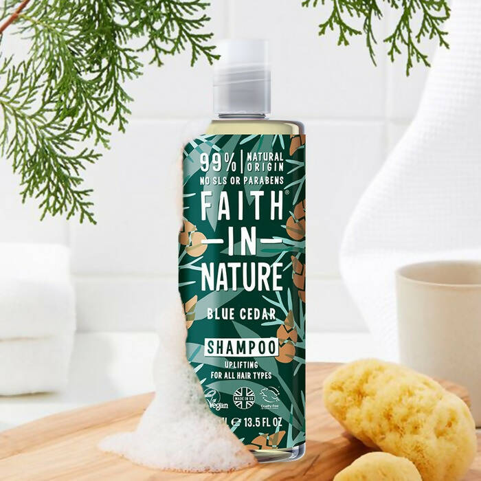 Faith In Nature Blue Cedar Shampoo