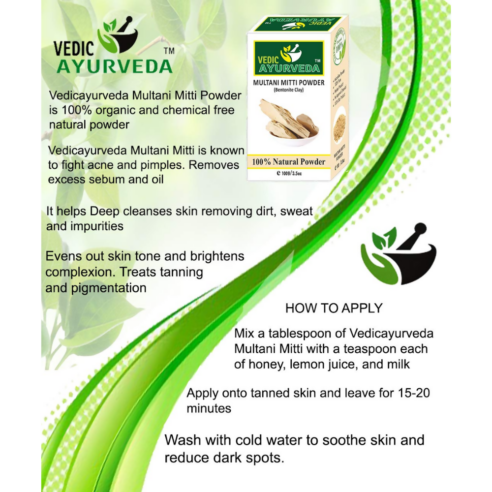 VedicAyurveda Multani Mitti Powder and Mulethi Powder  Grab2Buy VedicAyurveda Grab2Buy