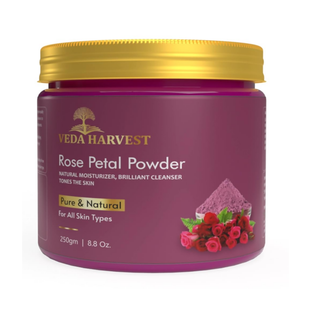 Veda Harvest Rose Petal Powder For Skin Glow  Grab2Buy Veda Harvest Grab2Buy