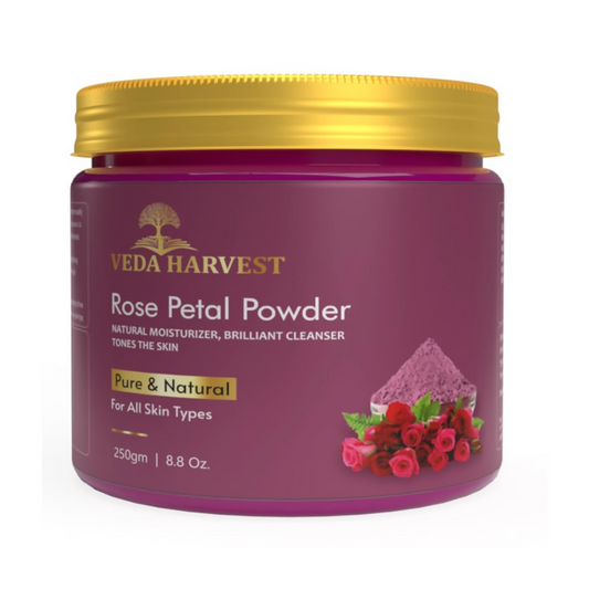 Veda Harvest Rose Petal Powder For Skin Glow  Grab2Buy Veda Harvest Grab2Buy