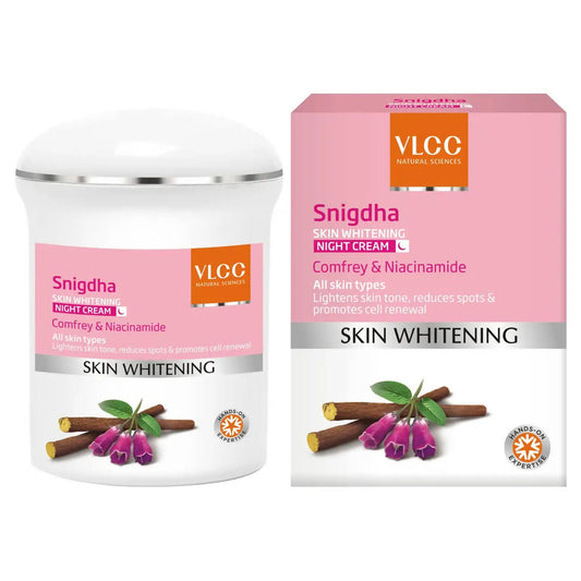 VLCC Snigdha Skin Whitening Night Cream - Grab2buy