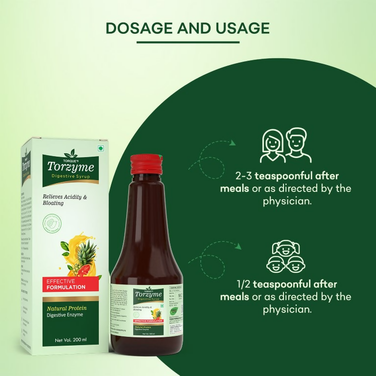 Torque's Torzyme Natural Protein Syrup 