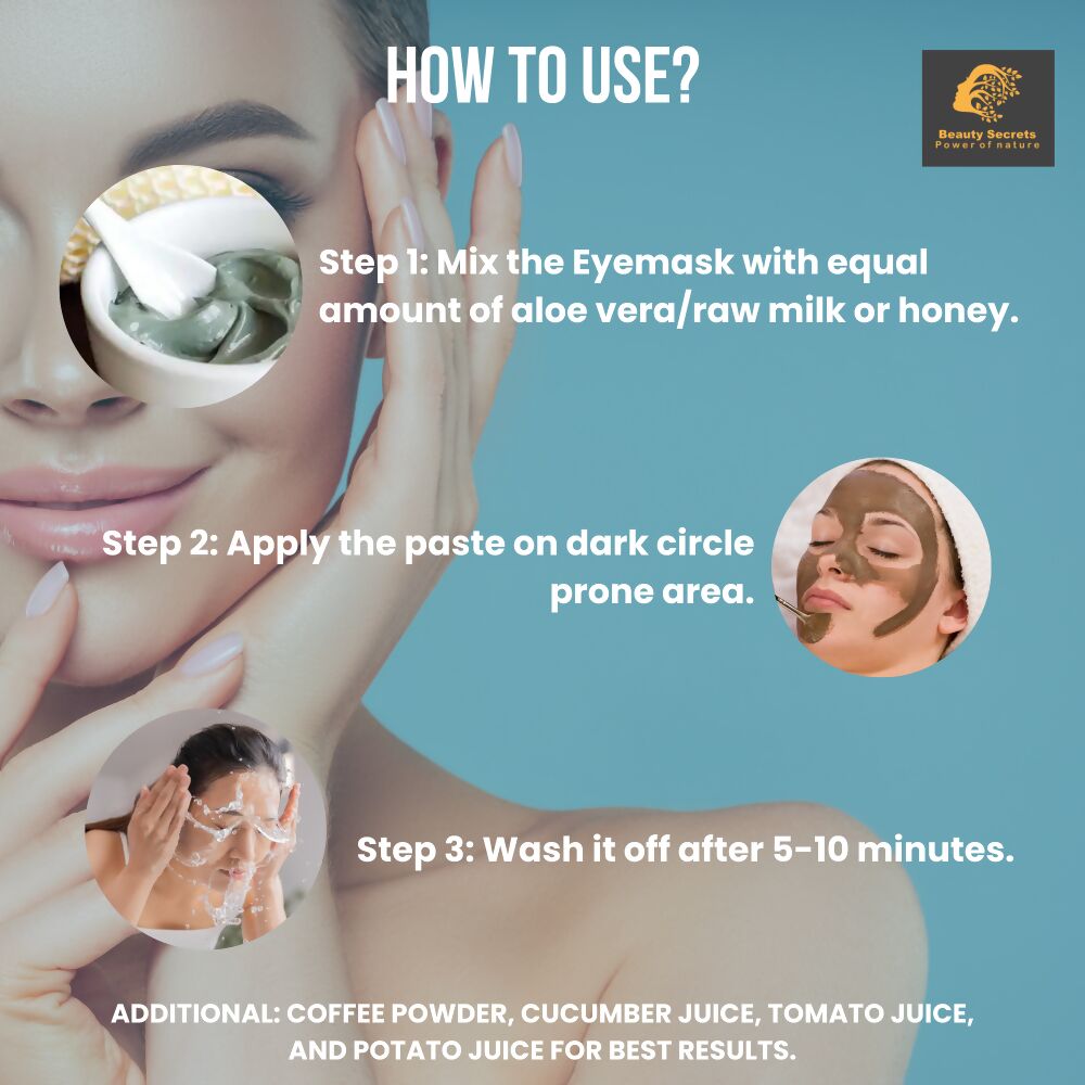 Beauty Secrets Sunayana Anti Dark Circle Face Mask 