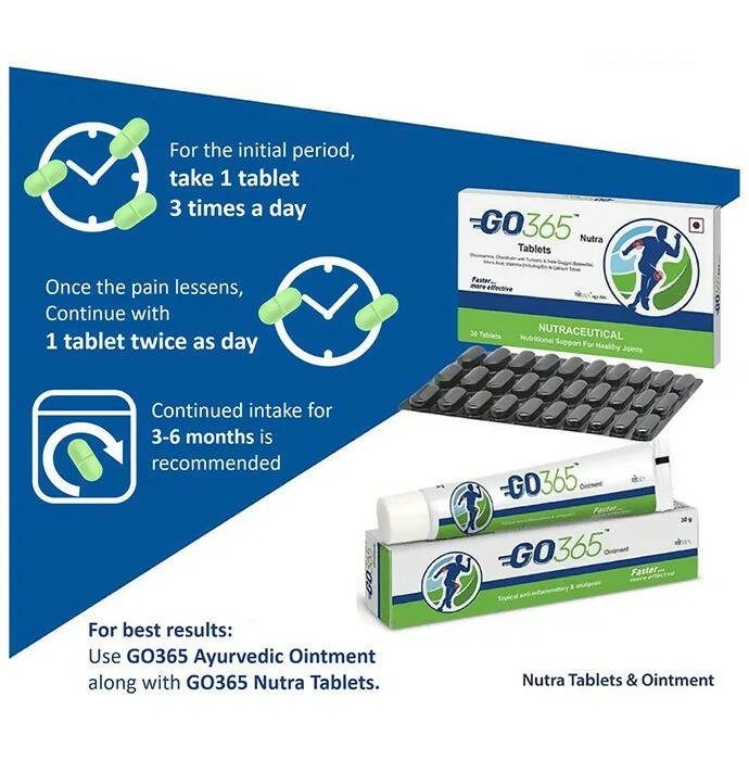 Charak Pharma Go 365 Nutra Tablets 