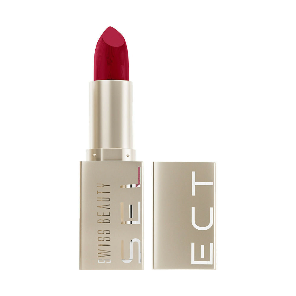 Swiss Beauty Select Creme Touch Hydrating Lipstick - 11 Rare Red 