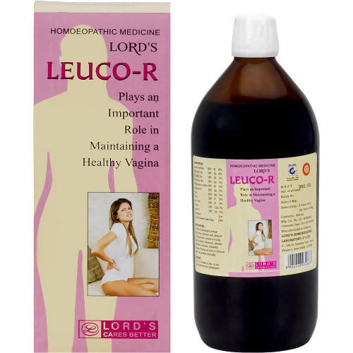 Lord’s Homeopathy Leuco-R Syrup – Homeopathic Leucorrhoea & Women’s Vaginal Wellness Tonic 