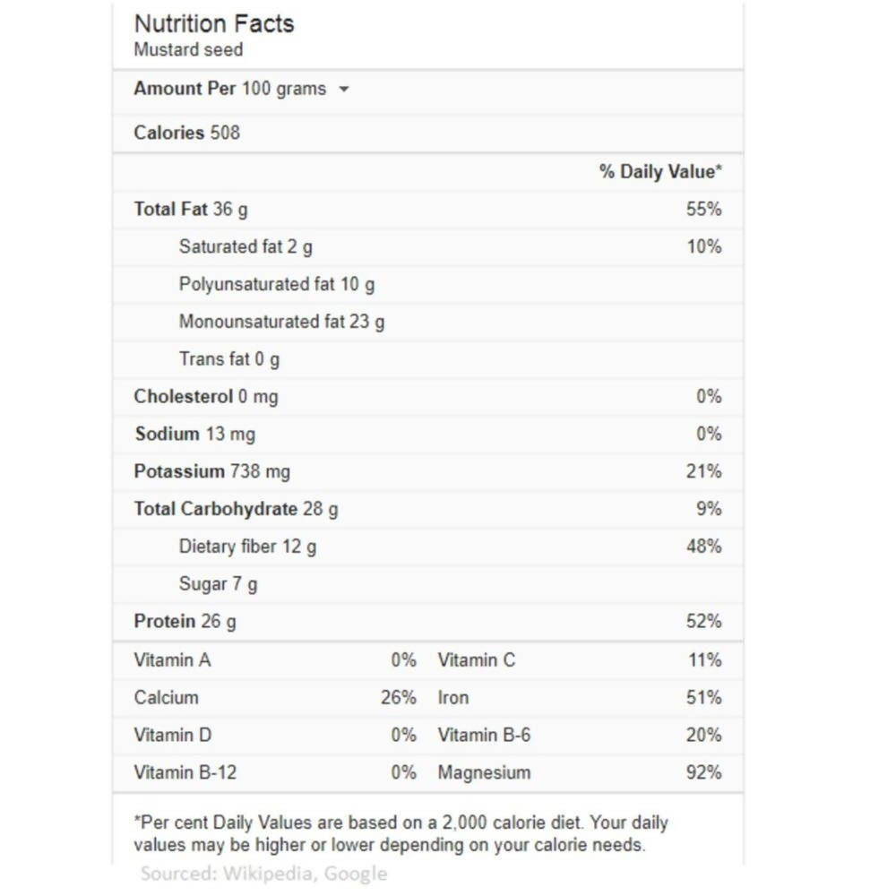 Freshon Mustard Seeds Small (Natural) - Grab2buy