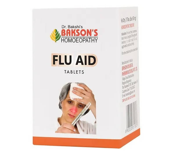 Bakson's Homeopathy Flu Aid Tablets 
