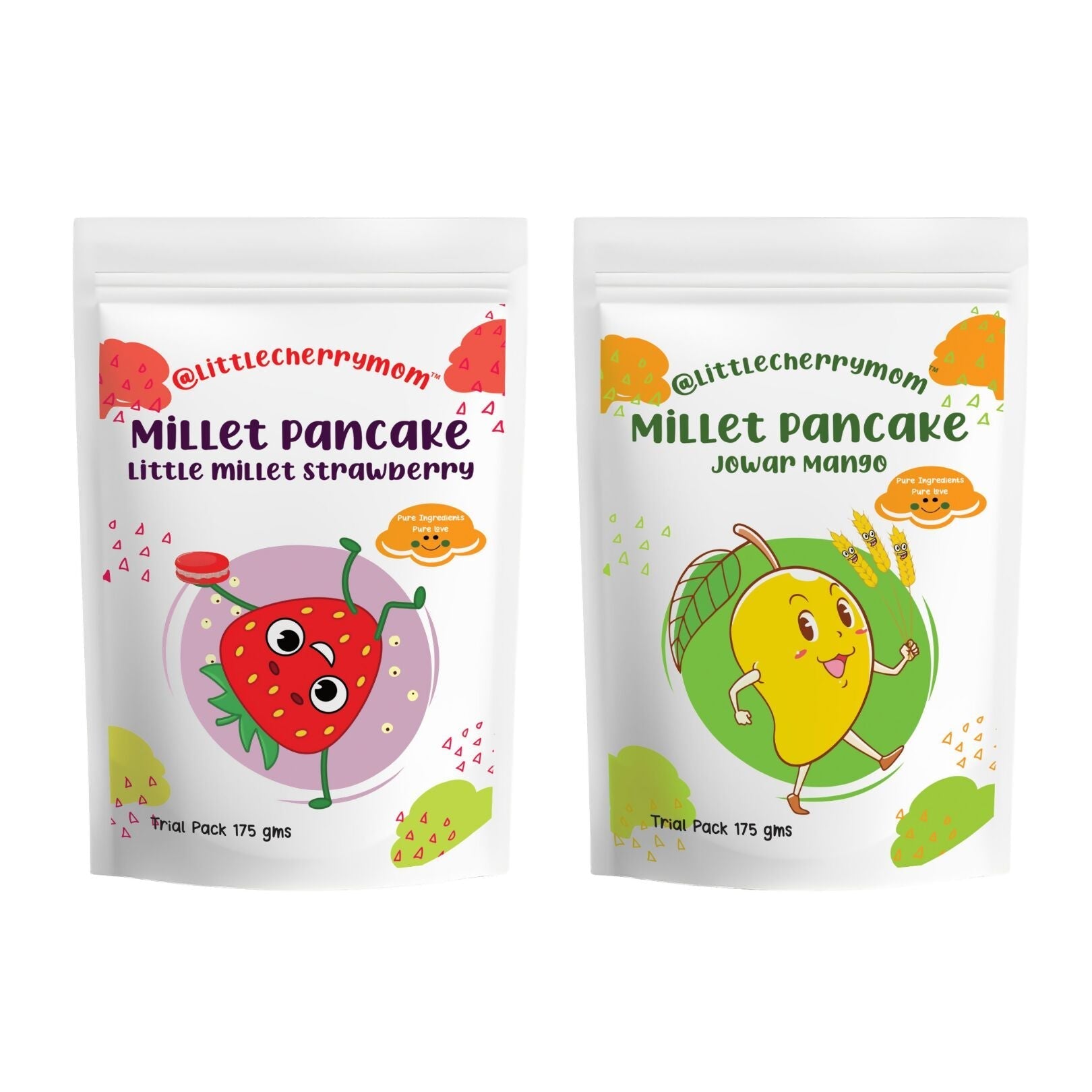 Littlecherrymom Super Millets Pancake Combo 