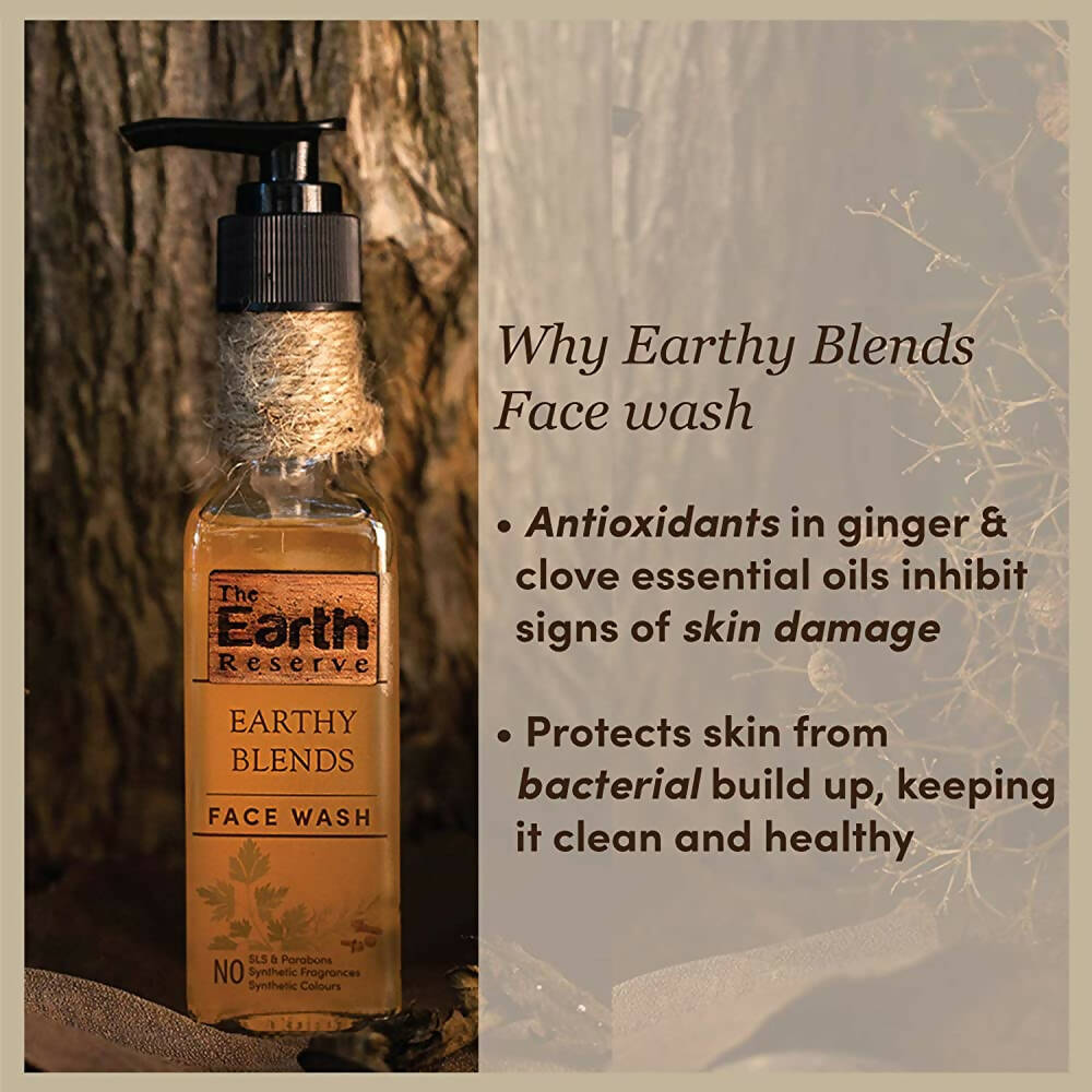 The Earth Reserve Earthy Blends Face Wash  Grab2Buy The Earth Reserve Grab2Buy