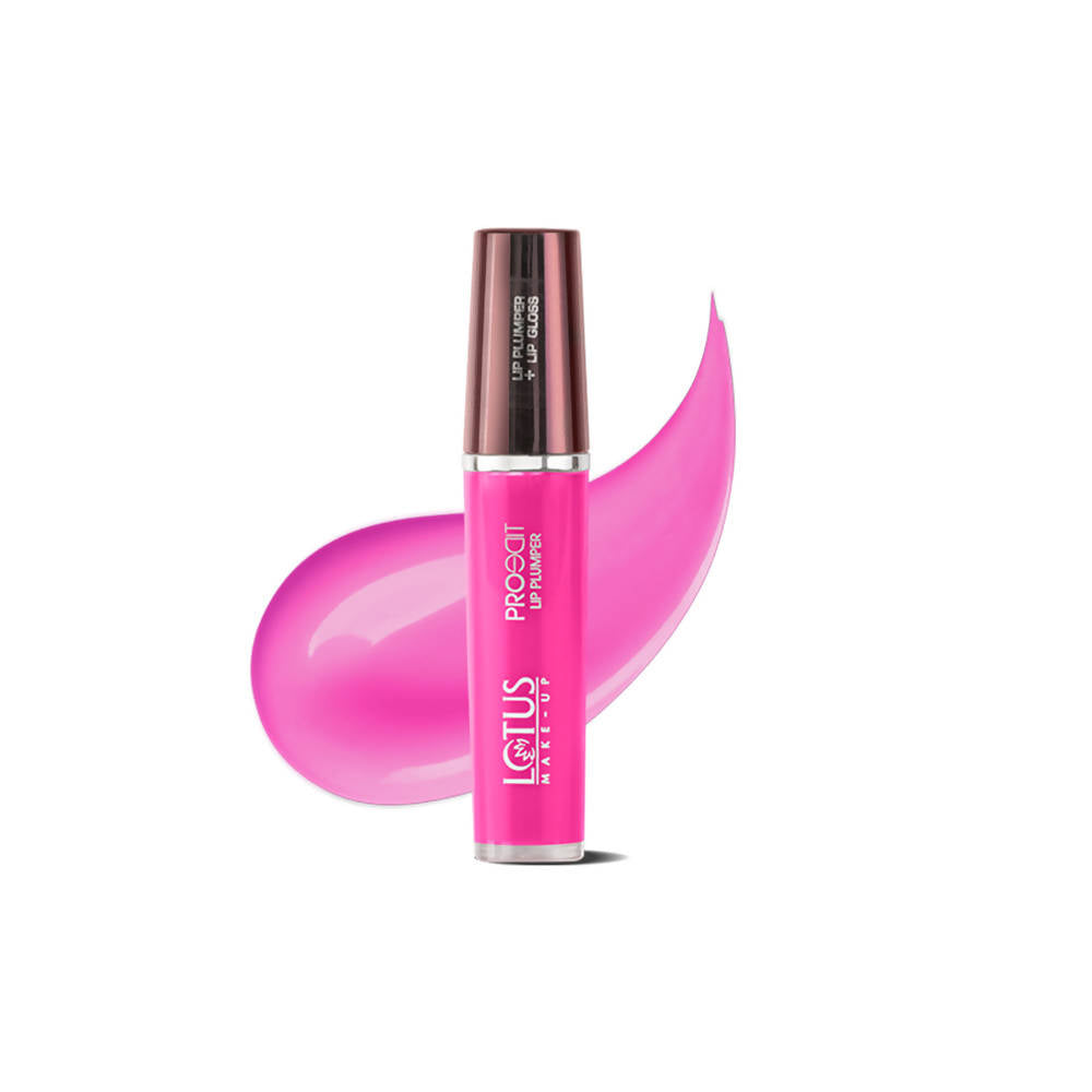Lotus Makeup Proedit Lip Plumper + Gloss , Rose Rhyme (8Ml) | Grab2Buy
