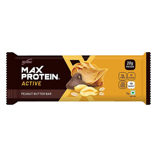 RiteBite Max Protein Active Peanut Butter Bar - Grab2buy