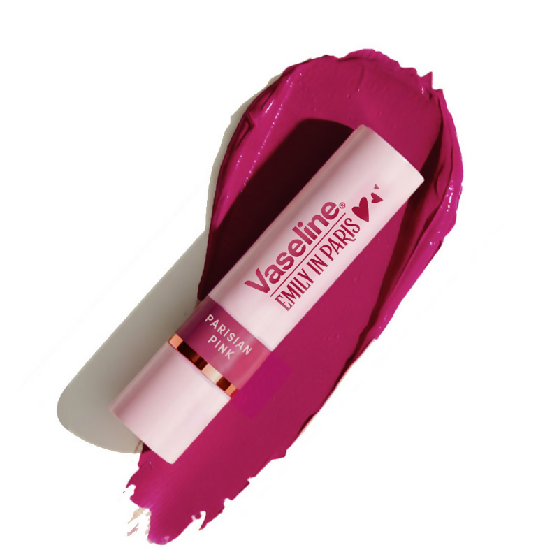 Vaseline Emily In Paris Tinted Lip Balm Stick - Parisian Pink  Grab2Buy Vaseline Grab2Buy