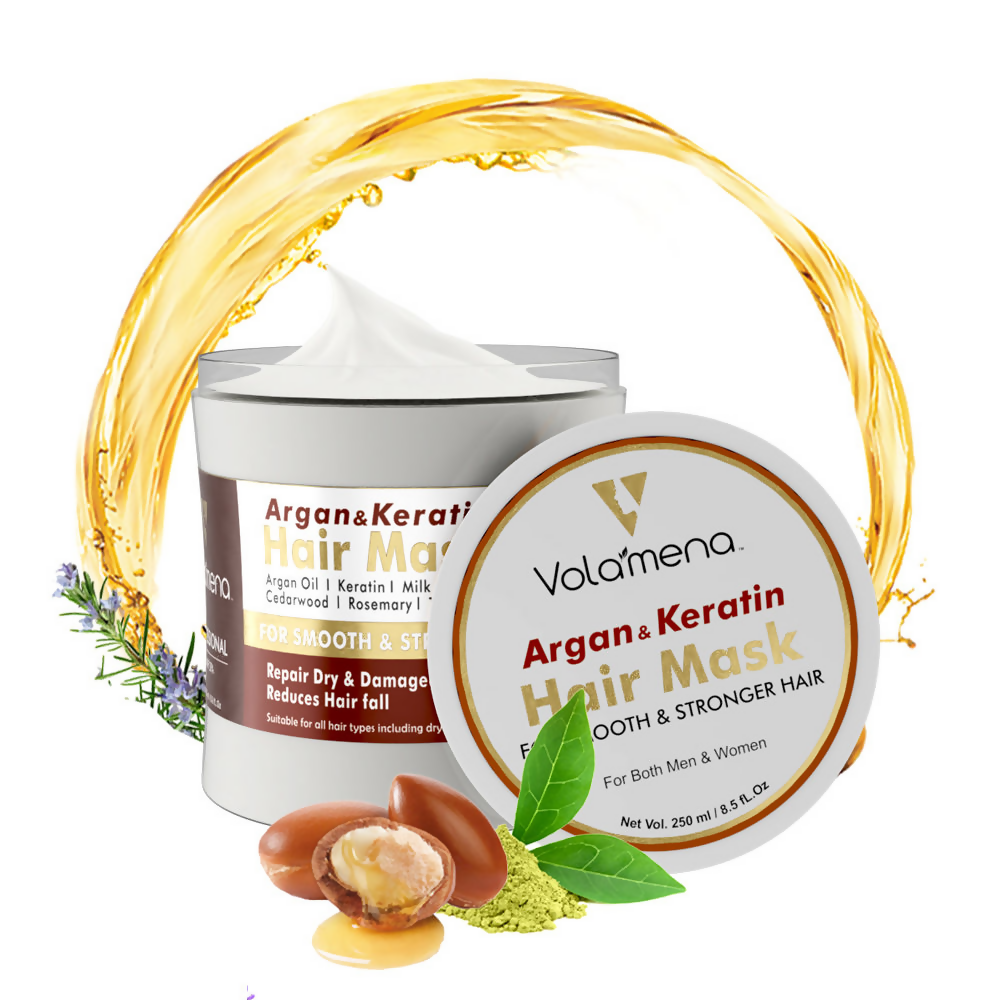Volamena Argan Oil And Keratin Repair Hair Mask  Grab2Buy Volamena Grab2Buy