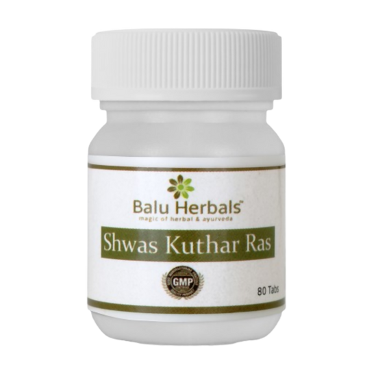 Balu Herbals Shwas Kuthar Ras Tablets 