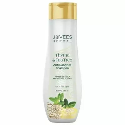 Jovees Thyme & Tea Tree Anti Dandruff Shampoo For All Hair Types 