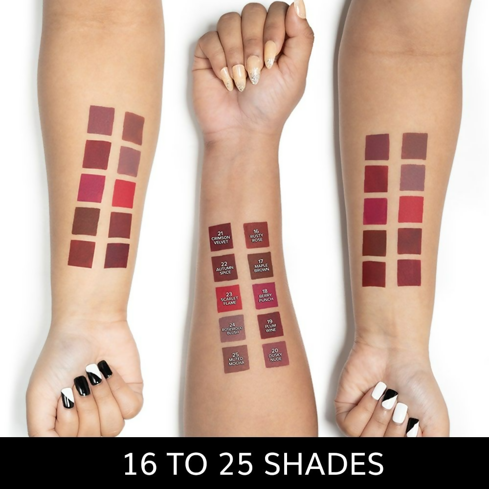 Daily Life Forever52 Sensational Lip Liquid Lipstick - Scarlet Flame | Swadesiicart