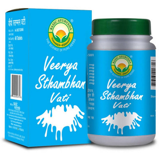 Basic Ayurveda Veerya Sthambhan Vati  Grab2Buy Basic Ayurveda Grab2Buy