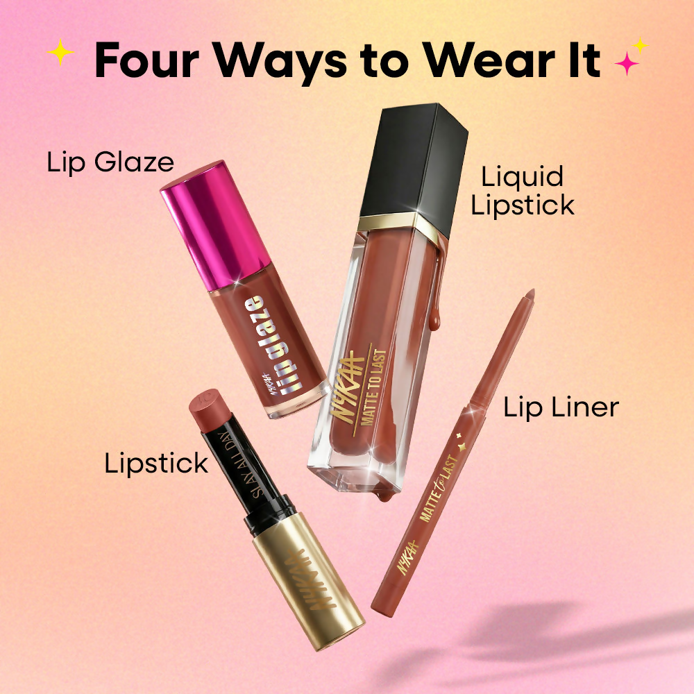 Nykaa Matte To Last ! Transferproof Liquid Lipstick - Rukmini - 22