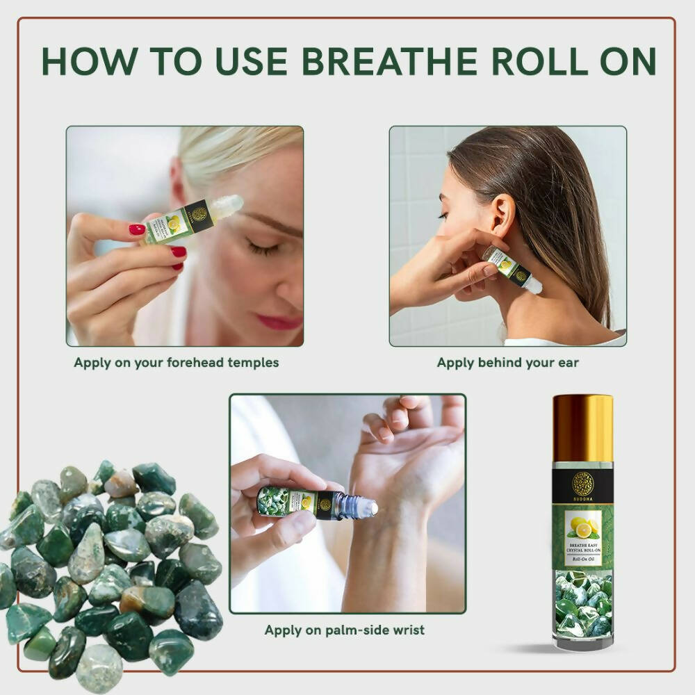 Buddha Natural Breathe Easy Crystal Roll On 