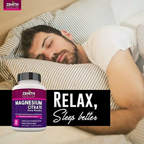 Zenith Nutrition Magnesium Citrate Powder 