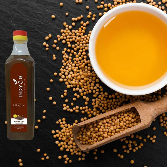 Indyug Cold Pressed Mustard Oil 