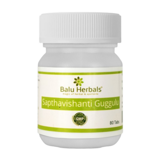 Balu Herbals Sapthavishanti Guggulu 