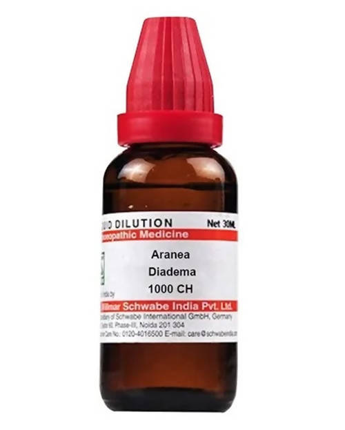 Dr. Willmar Schwabe India Aranea Diadema Dilution 