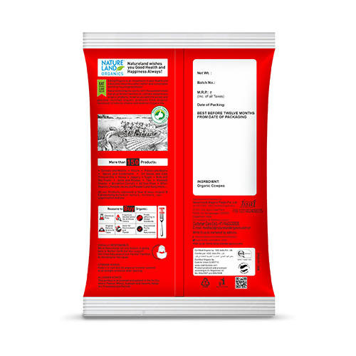 Nature Land Organics Cowpea Red 