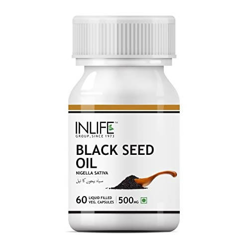 Inlife Black Seed (Kalonji) Oil Capsules 