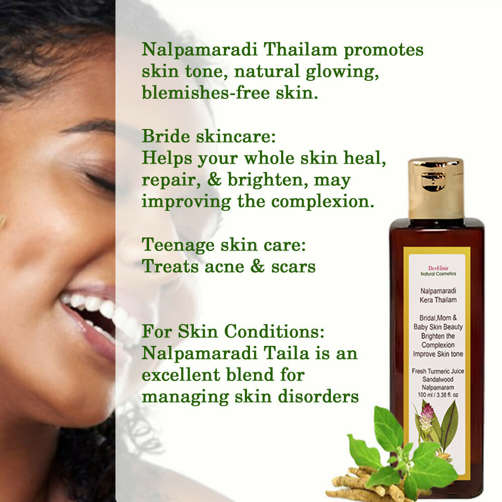 Bride skincare nalpamaradi tailam DevElixir copy