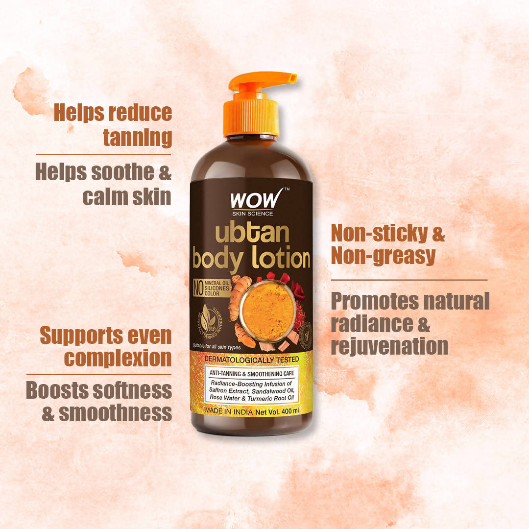 Wow Skin Science Ubtan Body Lotion  Grab2Buy Wow Skin Science Grab2Buy