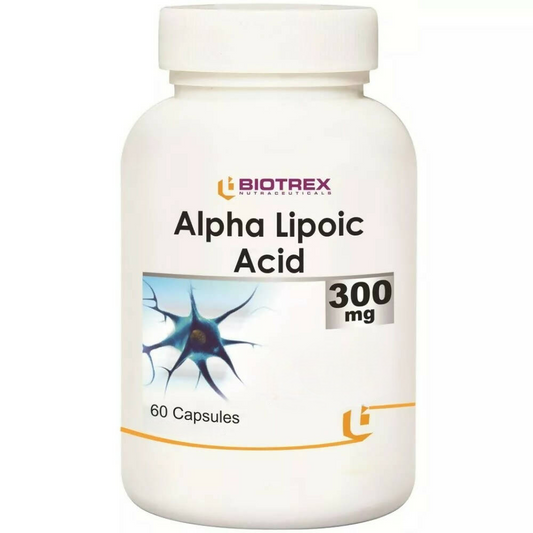 Biotrex Alpha Lipoic Acid 300mg Capsules 