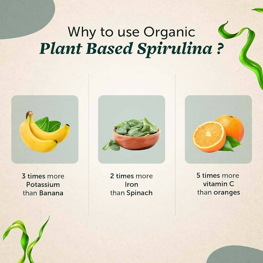 Neuherbs Organic Spirulina Tablets - Grab2buy