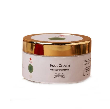 Tvam Hibiscus Chamomile Foot Cream  Grab2Buy Tvam Naturals Grab2Buy