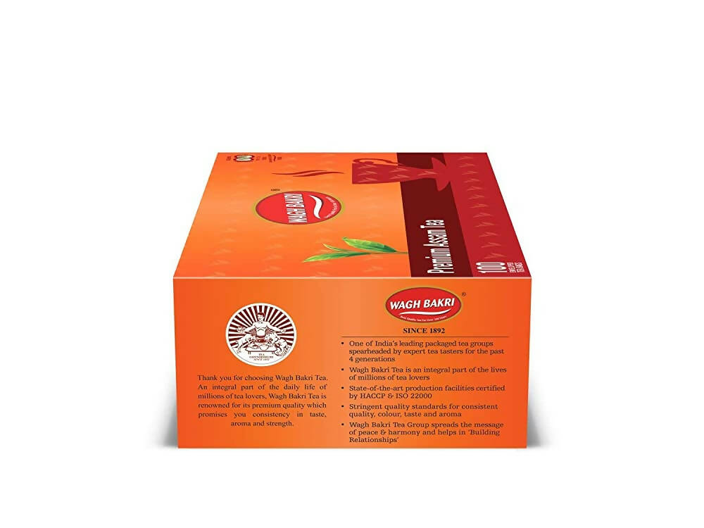 Wagh Bakri Premium Assam Tea Bags 