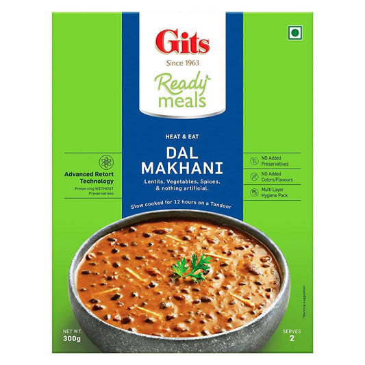 Gits Ready Meals Heat & Eat Dal Makhani - Grab2buy